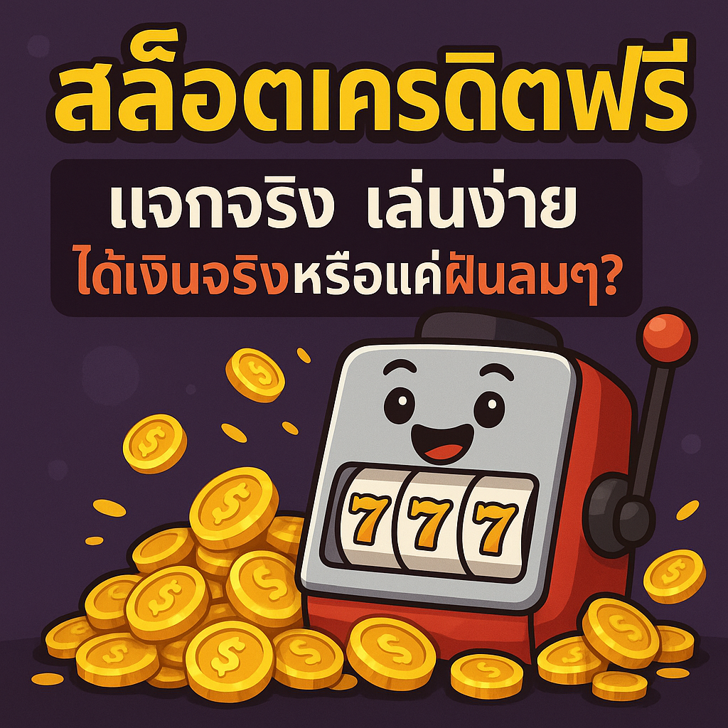 สล็อตเครดิตฟรี