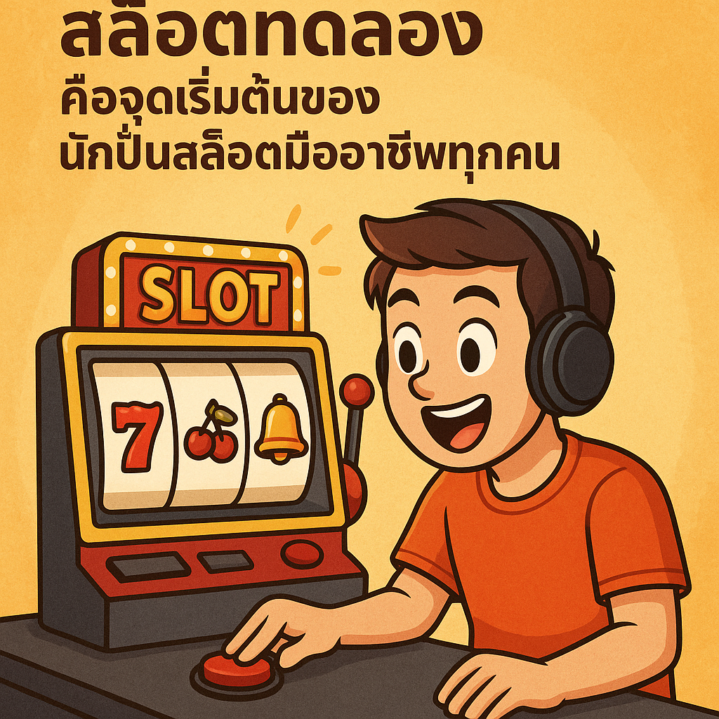 สล็อตทดลอง